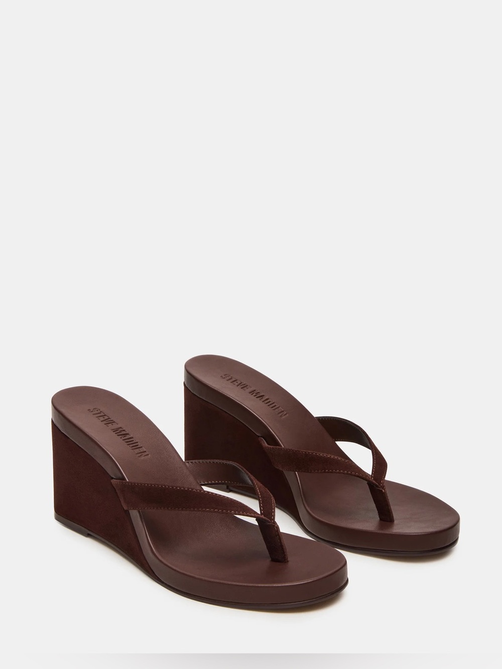 NEW STEVE MADDEN SUEDE HEELS SANDALS